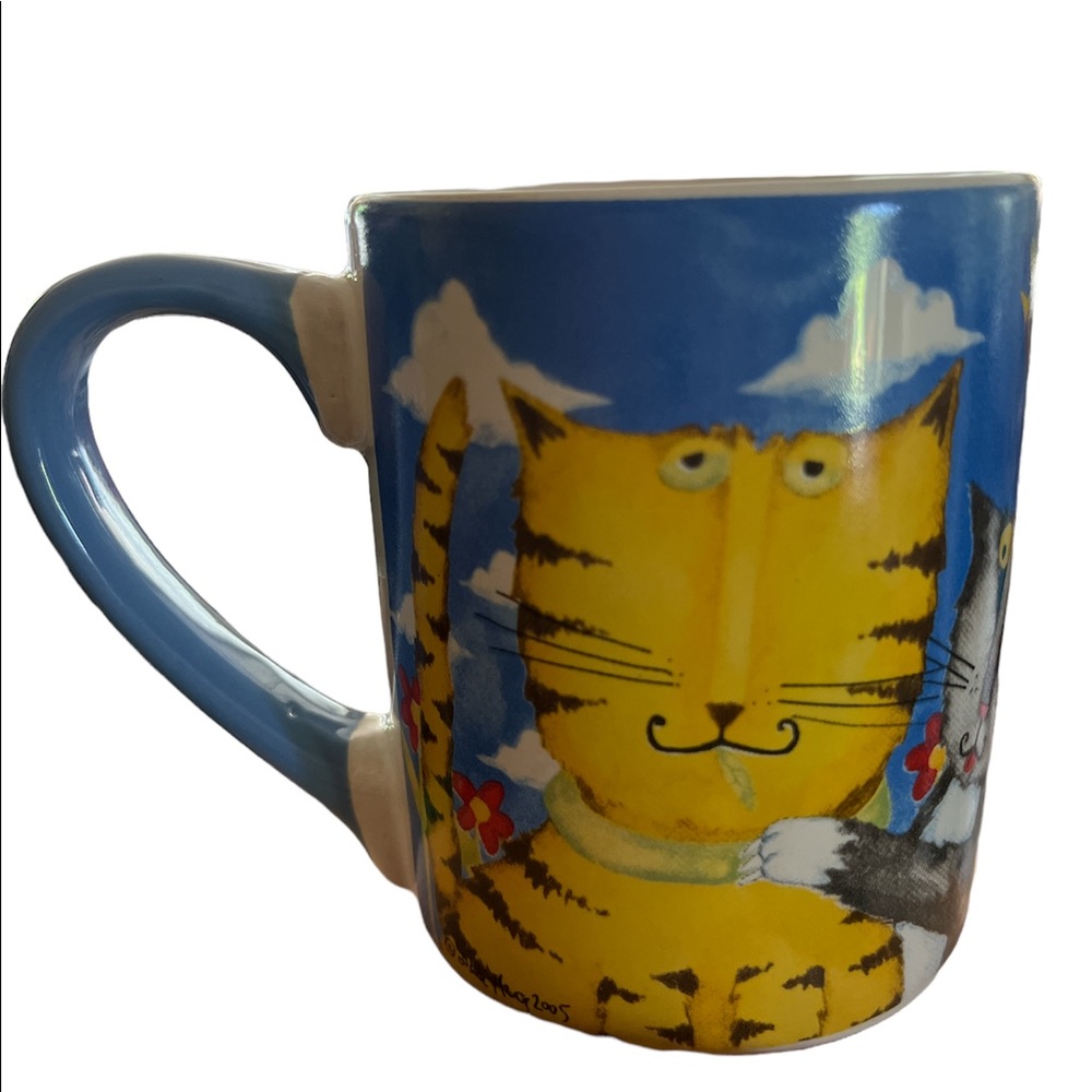 Debi Hron cat mug